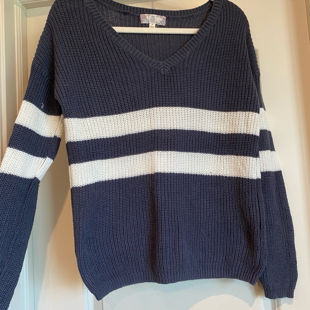 Women’s Blue Knit Sweater